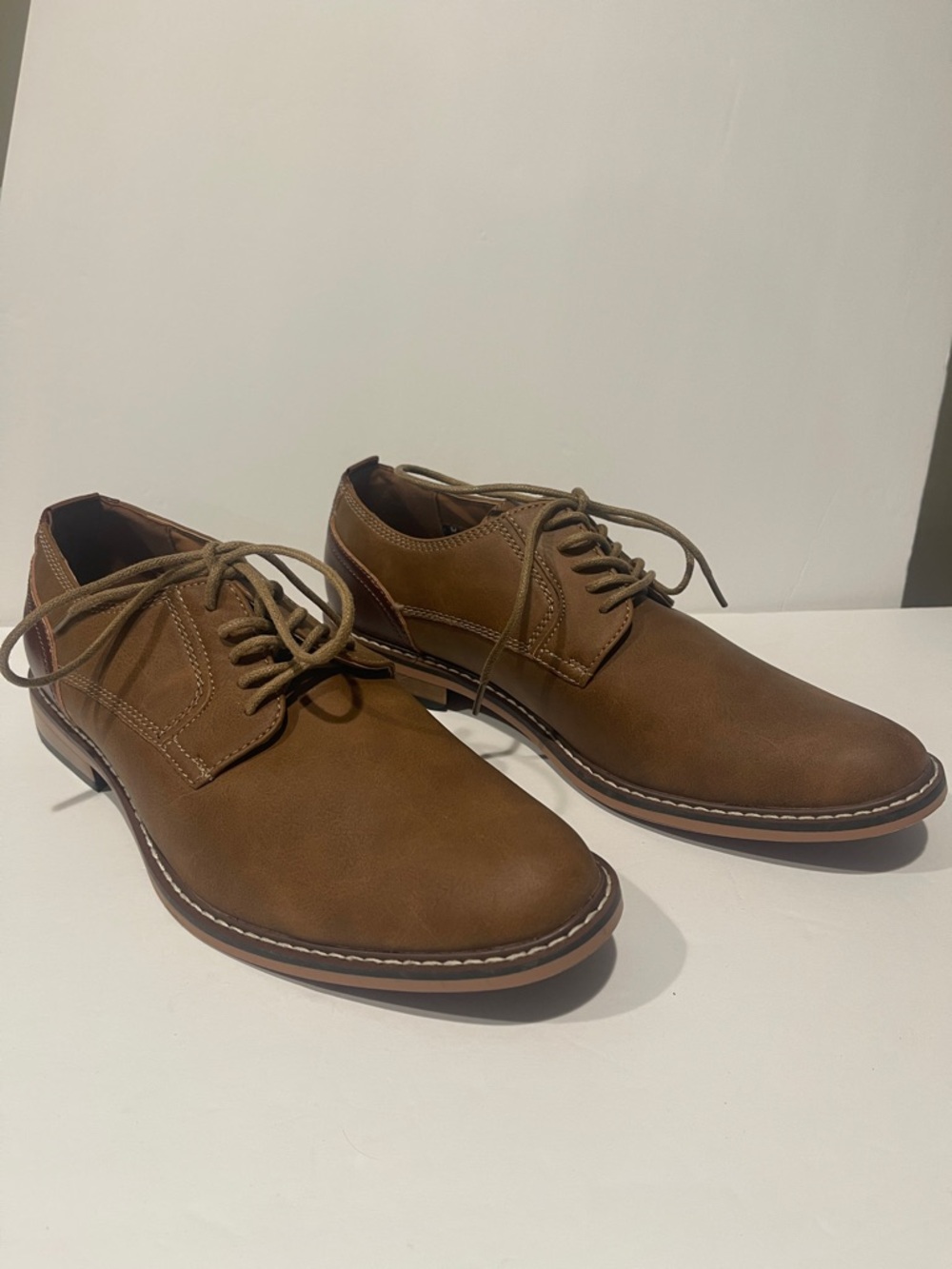 Madden 7.5 Men's Brown Casual dress Derby Shoes Classic Lace-Up brown new